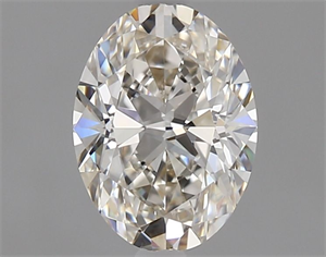 Picture of Natural Diamond 0.81 Carats, Oval with  Cut, I Color, VVS2 Clarity and Certified by GIA