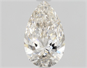Diamante Natural 0.61 quilates, De pera , Color I, claridad VVS1 y certificado GIA