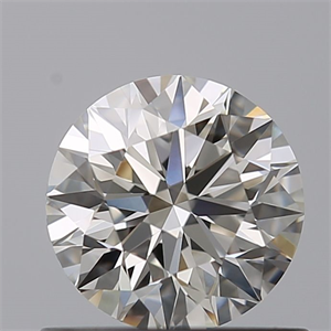 Foto Diamante Natural 0.70 quilates, Redondo , Color F, claridad VVS2 y certificado IGI de