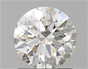 Natural Diamond 1.22 Carats, Round with Excellent Cut, J Color, VS1 Clarity and Certified by GIA