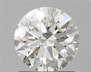 Picture of Natural Diamond 1.22 Carats, Round with Excellent Cut, J Color, VS1 Clarity and Certified by GIA