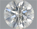 Natural Diamond 0.40 Carats, Round with Excellent Cut, I Color, SI2 Clarity and Certified by IGI