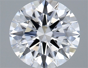 Picture of Lab Grown Diamond 2.54 Carats, Round with Excellent Cut, D Color, IF Clarity and Certified by GIA
