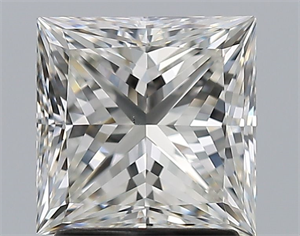 Foto Diamante Natural 2.01 quilates, Princesa , Color H, claridad VS1 y certificado GIA de