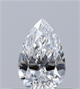 Diamante Natural 0.30 quilates, De pera , Color D, claridad VS1 y certificado GIA