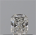 Diamante Natural 0.25 quilates, Radiante , Color G, claridad VVS1 y certificado GIA