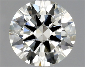 Picture of Natural Diamond 0.70 Carats, Round with Excellent Cut, K Color, VS1 Clarity and Certified by GIA