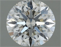 Diamante Natural 0.72 quilates, Redondo , Color I, claridad SI1 y certificado IGI