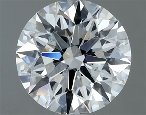 Picture of Natural Diamond 0.82 Carats, Round with Excellent Cut, H Color, SI1 Clarity and Certified by GIA