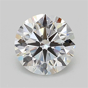 Picture of Lab Grown Diamond 1.03 Carats, Round with Ideal Cut, D Color, VVS1 Clarity and Certified by IGI