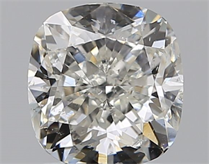 Foto Diamante Natural 1.70 quilates, Del cojín , Color I, claridad SI2 y certificado GIA de