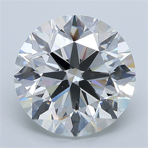 Picture of Lab Grown Diamond 5.01 Carats, Round with Excellent Cut, F Color, VS1 Clarity and Certified by IGI