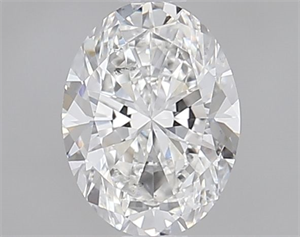 Picture of Natural Diamond 0.91 Carats, Oval with  Cut, F Color, SI1 Clarity and Certified by GIA