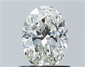 Diamante Natural 0.74 quilates, Ovalado , Color I, claridad VS1 y certificado GIA