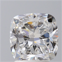 Natural Diamond 3.01 Carats, Cushion with  Cut, E Color, SI1 Clarity and Certified by GIA