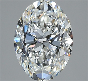 Picture of Natural Diamond 1.01 Carats, Oval with  Cut, G Color, VS2 Clarity and Certified by GIA