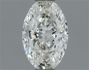 Picture of Natural Diamond 0.50 Carats, Oval with  Cut, I Color, VS1 Clarity and Certified by GIA