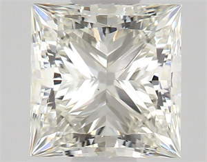 Foto Diamante Natural 0.53 quilates, Princesa , Color J, claridad VS2 y certificado GIA de