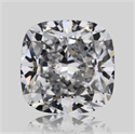 Diamante Natural 0.72 quilates, Del cojín , Color D, claridad VVS1 y certificado GIA