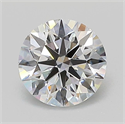 Del inventario de diamantes de laboratorio, 1.04 quilates, Redondo , Color E, claridad VVS1 y certificado IGI