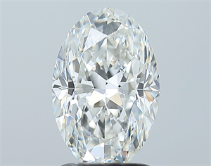 Foto Diamante Natural 2.01 quilates, Ovalado , Color G, claridad VS1 y certificado GIA de
