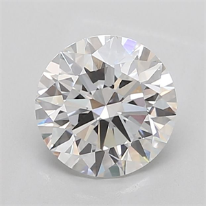 Picture of Lab Grown Diamond 2.51 Carats, Round with Ideal Cut, D Color, VVS2 Clarity and Certified by IGI