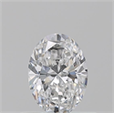 Diamante Natural 0.50 quilates, Ovalado , Color D, claridad VVS1 y certificado GIA