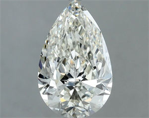 Picture of Natural Diamond 1.53 Carats, Pear with  Cut, I Color, VS1 Clarity and Certified by IGI