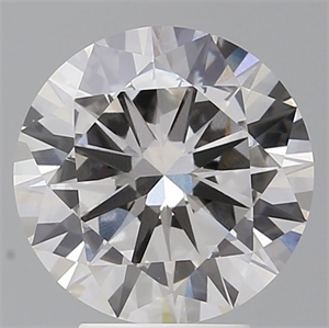 Picture of Lab Grown Diamond 4.00 Carats, Round with Excellent Cut, F Color, VVS2 Clarity and Certified by IGI
