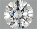 Lab Grown Diamond 3.00 Carats, Round with Ideal Cut, E Color, VS1 Clarity and Certified by IGI