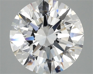 Picture of Lab Grown Diamond 3.00 Carats, Round with Ideal Cut, E Color, VS1 Clarity and Certified by IGI
