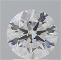 Lab Grown Diamond 2.06 Carats, Round with Ideal Cut, E Color, VVS2 Clarity and Certified by IGI