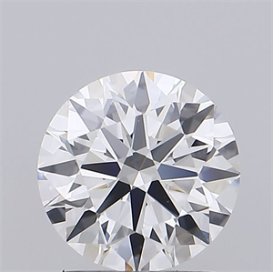 Picture of Lab Grown Diamond 1.51 Carats, Round with Ideal Cut, D Color, VVS2 Clarity and Certified by IGI