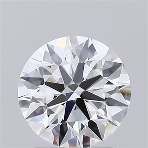 Picture of Lab Grown Diamond 1.56 Carats, Round with Ideal Cut, D Color, VS1 Clarity and Certified by IGI