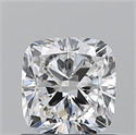 Diamante Natural 1.01 quilates, Del cojín , Color F, claridad VVS2 y certificado GIA