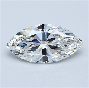 Picture of Natural Diamond 3.01 Carats, Marquise with  Cut, G Color, VVS2 Clarity and Certified by GIA