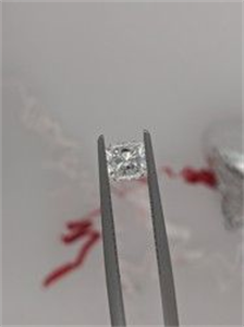 Picture of Natural Diamond 0.71 Carats, Radiant with  Cut, E Color, VS1 Clarity and Certified by GIA