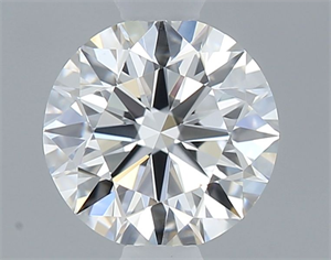 Foto Diamante Natural 0.53 quilates, Redondo , Color F, claridad VVS2 y certificado GIA de