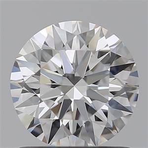 Picture of Lab Grown Diamond 1.00 Carats, Round with Ideal Cut, D Color, VS2 Clarity and Certified by IGI