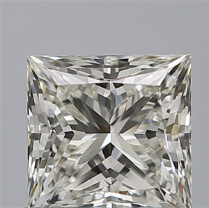 Picture of Natural Diamond 0.81 Carats, Princess with  Cut, H Color, VVS1 Clarity and Certified by IGI