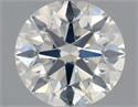 Natural Diamond 0.70 Carats, Round with Excellent Cut, I Color, SI2 Clarity and Certified by GIA
