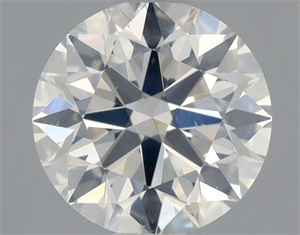 Picture of Natural Diamond 0.70 Carats, Round with Excellent Cut, I Color, SI2 Clarity and Certified by GIA