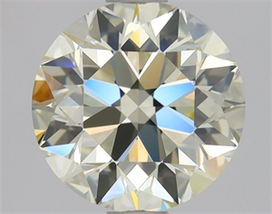 Picture of Natural Diamond 1.32 Carats, Round with Excellent Cut, L Color, VVS1 Clarity and Certified by HRD