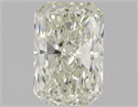 Natural Diamond 0.70 Carats, Radiant with  Cut, L Color, SI1 Clarity and Certified by GIA