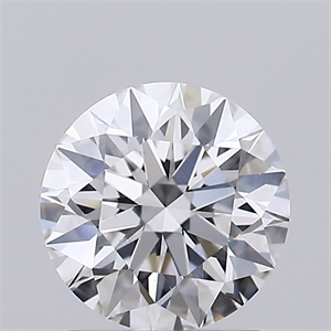 Picture of Lab Grown Diamond 1.23 Carats, Round with Ideal Cut, F Color, VS1 Clarity and Certified by IGI
