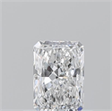 Diamante Natural 0.51 quilates, Radiante , Color D, claridad VVS2 y certificado GIA