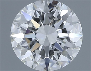 Foto Diamante Natural 0.60 quilates, Redondo , Color F, claridad VS2 y certificado IGI de