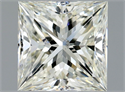 Natural Diamond 1.50 Carats, Princess with  Cut, K Color, SI1 Clarity and Certified by GIA