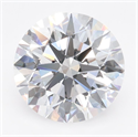 Lab Grown Diamond 2.32 Carats, Round with Ideal Cut, D Color, IF Clarity and Certified by IGI