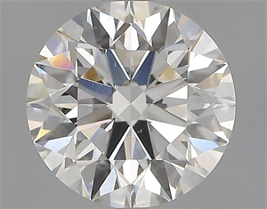 Picture of Natural Diamond 0.70 Carats, Round with Excellent Cut, I Color, VS2 Clarity and Certified by GIA